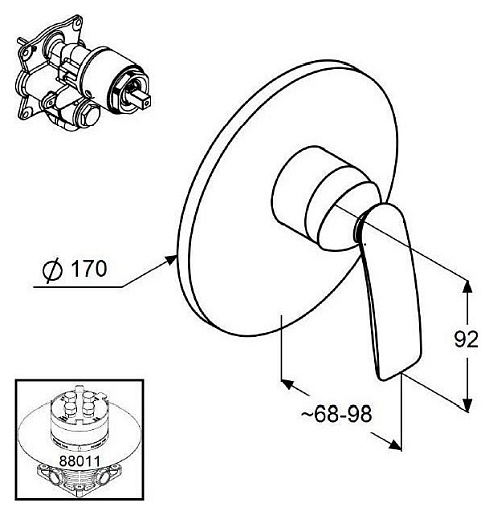 Kludi Смеситель "Balance 526550575" – фотография-2