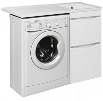 Runo Тумба с раковиной Орион 105 L белый