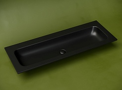 Ceramicanova Мебельная раковина Grace 121 CN7016MBwx чёрный матовый – фотография-2