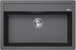 Florentina Мойка кухонная Липси 770 черная – фотография-1