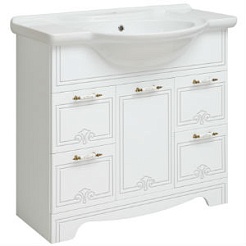 Runo Мебель для ванной Кантри 85 – фотография-3