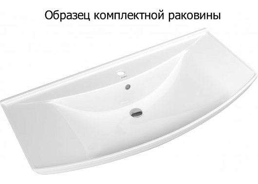 Aquanet Комплект мебели Валенса NEW 105 белый – фотография-6