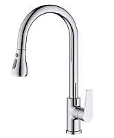 Aquatek Смеситель для кухни Лугано AQ1784CR хром