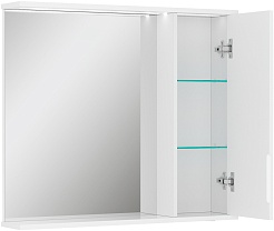 Volna Мебель для ванной Lake 80.2D.1Y R белая – фотография-11