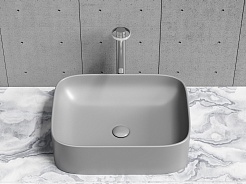 Ceramicanova Мебельная раковина Element 50 CN6052MH антрацит матовый – фотография-6