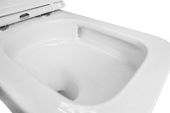 Azario Унитаз подвесной Flavia AZ-0076-UQ1 безободковый белый – фотография-8