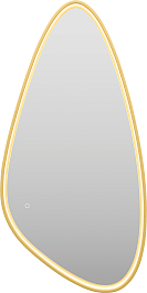 Brevita Зеркало Venus 60x120 золото – фотография-2