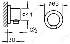 Vitra Шланговое подключение "A45223EXP" – фотография-2