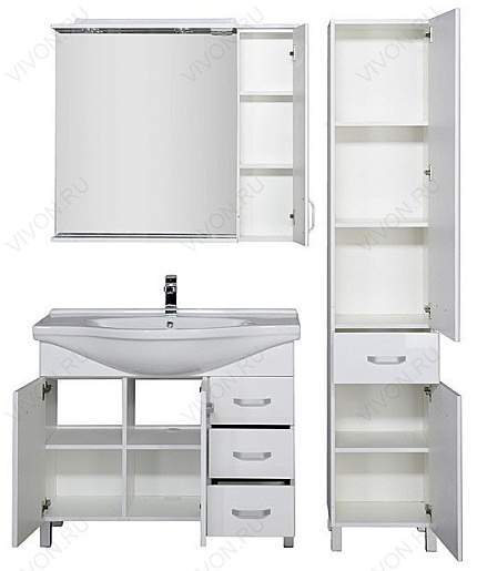 Aquanet Мебель для ванной "Глория 100" (179492) – фотография-2