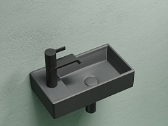 Ceramicanova Раковина Element 40/21 CN6051RMDH тёмный антрацит матовый – фотография-3