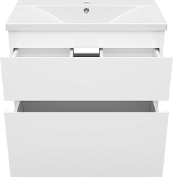 Misty Тумба под раковину Лаки 80 белая – фотография-4