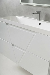 BelBagno Мебель для ванной Vittoria 100 Bianco Opaco – фотография-4