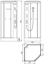 Orans Душевая кабина SR-86172A – фотография-10