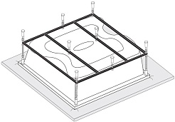 Vagnerplast Каркас для ванны Helios 194 VPK194170 – фотография-1