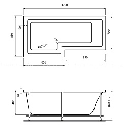Vayer Экран торцевой Options 70 L – фотография-2