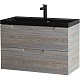 BelBagno Тумба с раковиной Vittoria 100 подвесная Pino с раковиной BB1000/450-LV-ART-AST-NERO – фотография-18