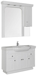 Aquanet Зеркальный шкаф Фредерика 125 new – фотография-6