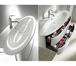 Jacob Delafon Мебель для ванной "Presquile 130-1" палисандр – фотография-10