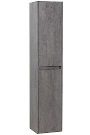 BelBagno Пенал для ванной Kraft 33/160 R Cemento Grigio – фотография-1