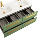 BelBagno Мебель для ванной Eco Cer-N 120 с 4 ящиками фисташковый софт CZR-8095-120-2 ручки сатиновое золото – фотография-27