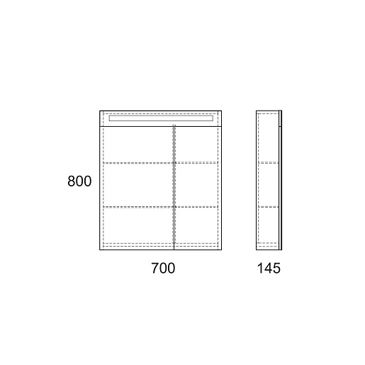 Owl 1975 Мебель для ванной Lagerta 75 – фотография-4