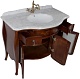 Demax Тумба с раковиной "Версаль 110" cerezo витраж – картинка-17