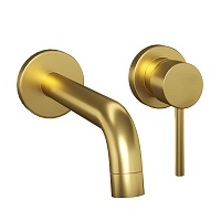 Paini Смеситель для раковины Cox 78PJ208 встраиваемый, брашированное золото
