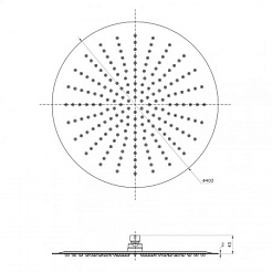 Lemark Верхний душ LM9483S – фотография-2