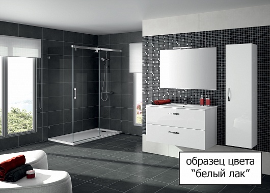 Jacob Delafon Тумба с раковиной "Ola 80" белый лак – фотография-2