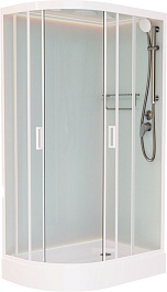 Frank Душевая кабина F411 R white с крышей – фотография-1
