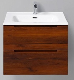 BelBagno Тумба с раковиной ETNA 600 Rovere Cillegio – фотография-1