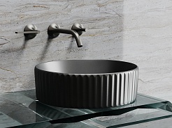 Ceramicanova Мебельная раковина Element 36 CN6057MDH тёмный антрацит матовый – фотография-6