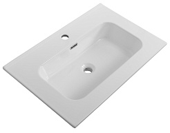 Cezares Тумба с раковиной Duet 70 подвесная CZR-8095-70 bianco lucido – фотография-10