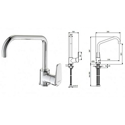 Vidima Смеситель Balance BA269AA для кухни – фотография-2