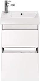 Dreja Мебель для ванной Slim 55 подвесная белая – фотография-10