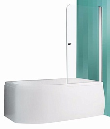 Roltechnik Шторка для ванной TV1/750 silver – фотография-1