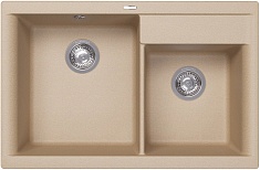 Florentina Мойка кухонная Касси 780 бежевая