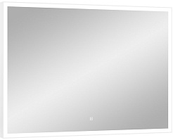 Continent Зеркало Frame White Led 1000x700 – фотография-2