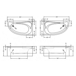 Kolpa San  Акриловая ванна Calando R BASIS – фотография-3