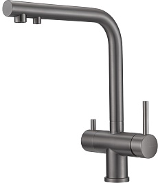 Milacio Смеситель для кухни Ultra MCU.559.GM вороненая сталь – фотография-2