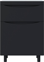 Vivon Тумба под раковину Ostin 60 напольная черная матовая