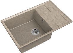 Granfest Мойка кухонная GF-LV-760L песочный – фотография-1