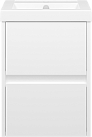 Misty Тумба под раковину Алиса 40 подвесная белая