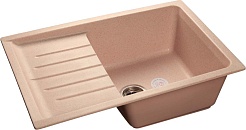 Granfest Мойка кухонная Practic GF-P760L Розовый – фотография-1