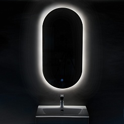 Акватон Мебель для ванной Сохо 100 подвесная дуб веллингтон/графит софт – фотография-14