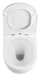 Iberica Blanca Унитаз подвесной Bilbao Alto безободковый, с микролифтом – фотография-9