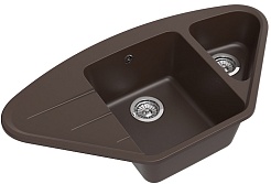 Ewigstein Мойка кухонная Wink 80KF шоколад – фотография-1