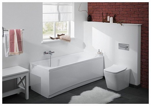 Aquanet Акриловая ванна Hellas 170x70 – картинка-5