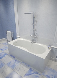 Relisan Акриловая ванна Lada 150x70 – фотография-3