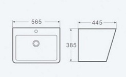 WeltWasser Раковина GELBACH 006GL-WT – фотография-2